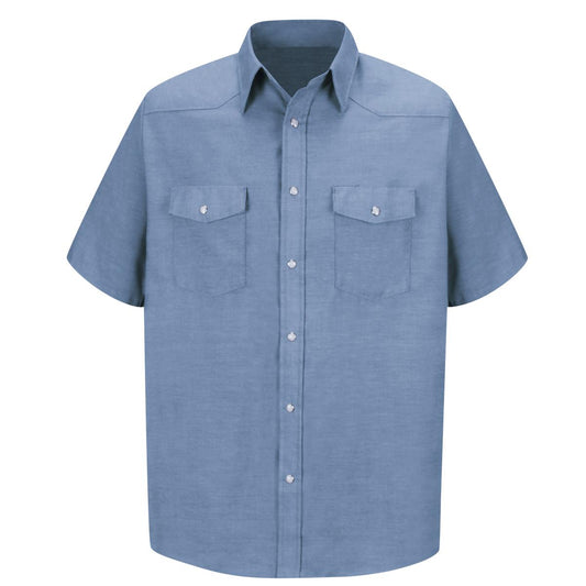 Red Kap Short Sleeve Deluxe Western Style Shirt