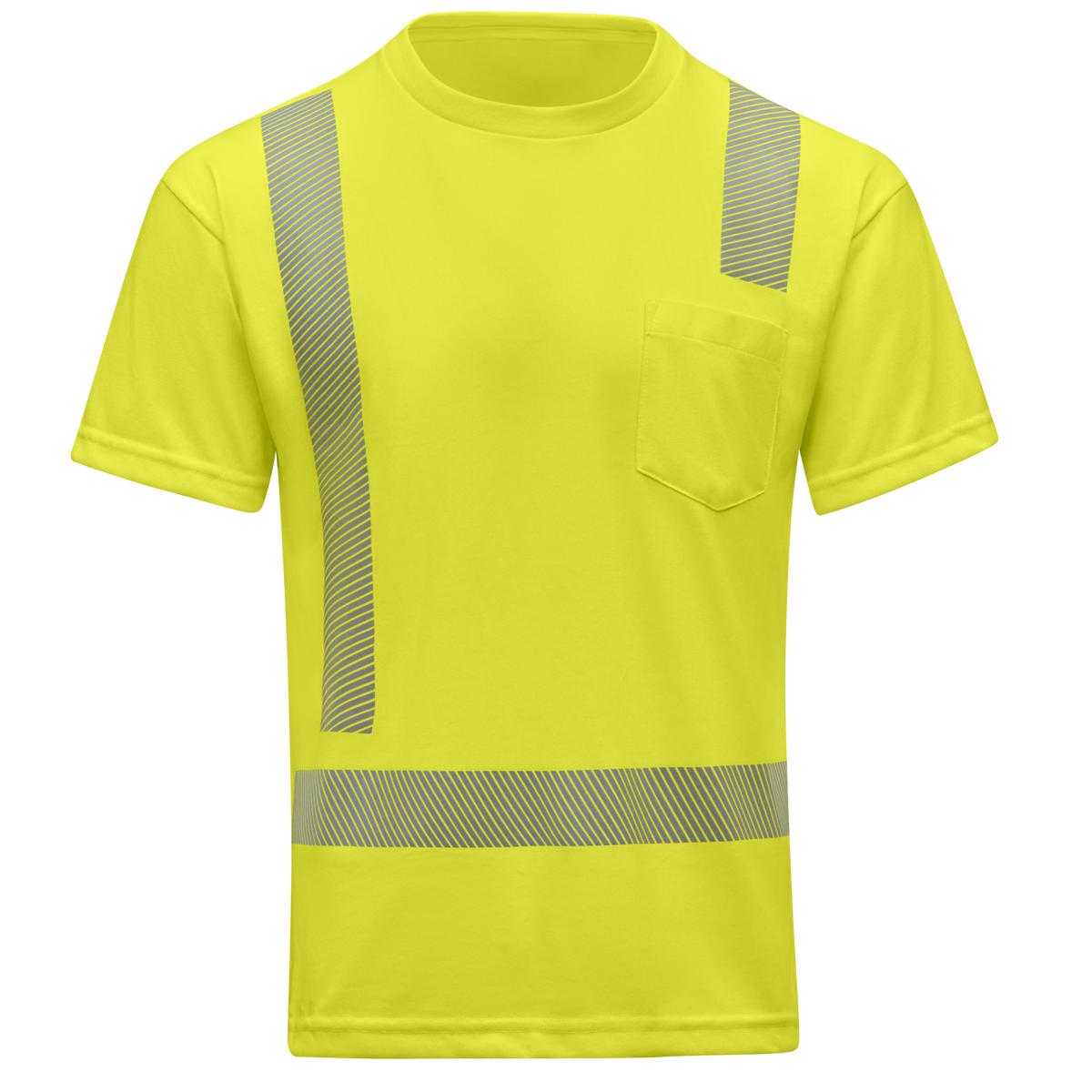 Red Kap Hi-Visibility Breathable Short Sleeve Pocket T-Shirt - Type R Class 2