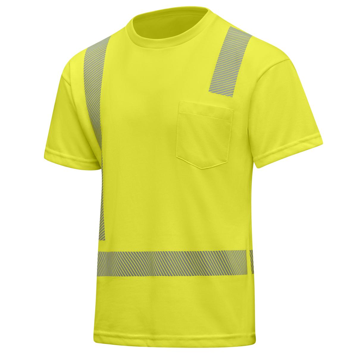Red Kap Hi-Visibility Breathable Short Sleeve Pocket T-Shirt - Type R Class 2