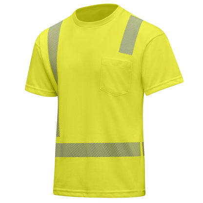 Red Kap Hi-Visibility Breathable Short Sleeve Pocket T-Shirt - Type R Class 2