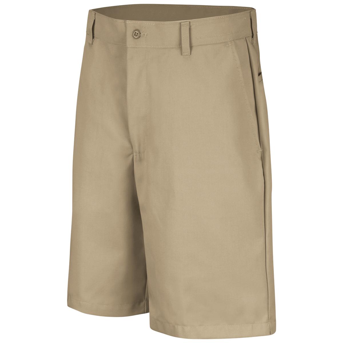 Red Kap Cotton Casual Plain Front Shorts