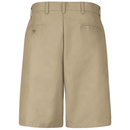 Red Kap Cotton Casual Plain Front Shorts