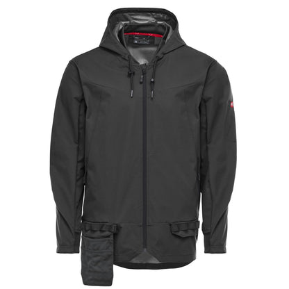 Red Kap Performance Hooded Windbreaker Jacket with ToolShift Pocket