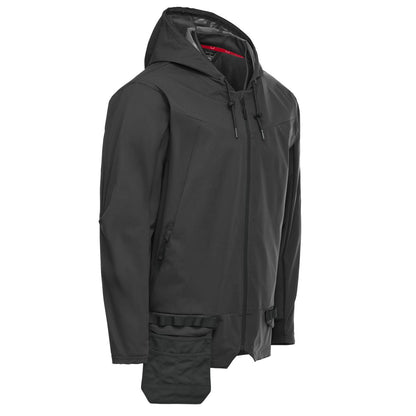 Red Kap Performance Hooded Windbreaker Jacket with ToolShift Pocket