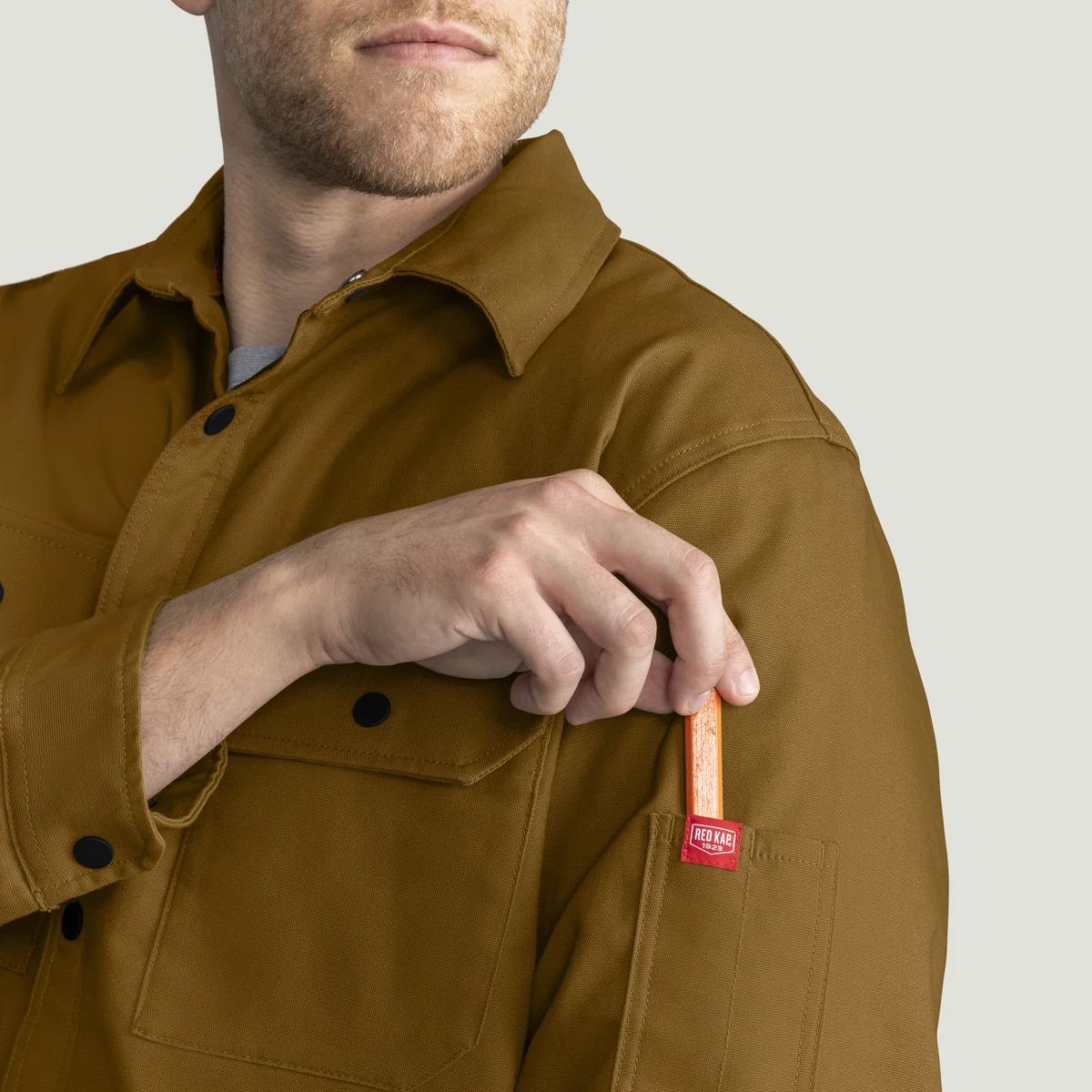Red Kap Water Repellent Shirt Jacket