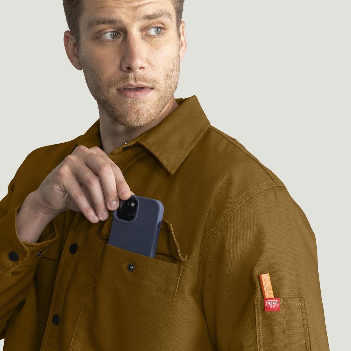 Red Kap Water Repellent Shirt Jacket