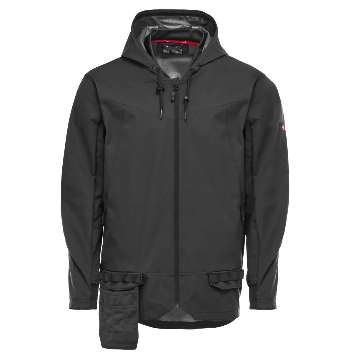 Red Kap Performance Hooded Windbreaker Jacket with ToolShift Pocket