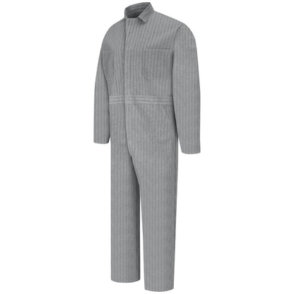 Red Kap Snap-Front Cotton Herringbone Coverall