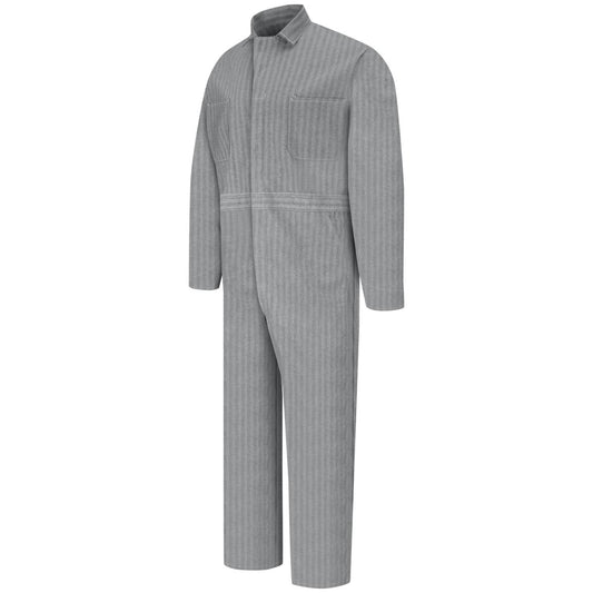 Red Kap Snap-Front Cotton Herringbone Coverall