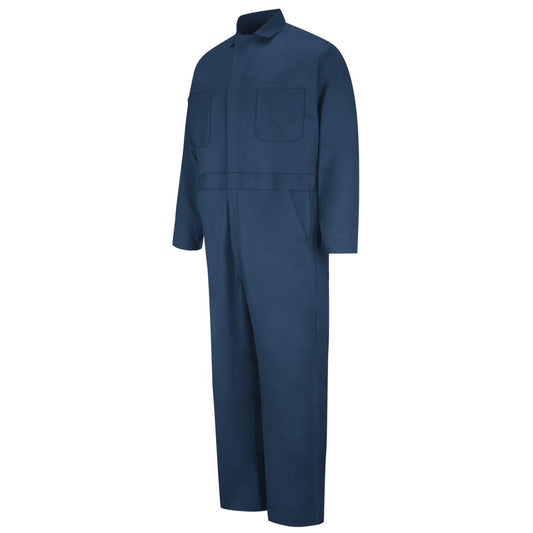 Red Kap Button-Front 100% Cotton Coverall