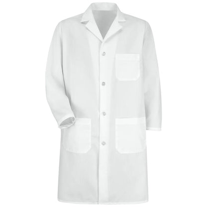 Red Kap Button-Front Lab Coat