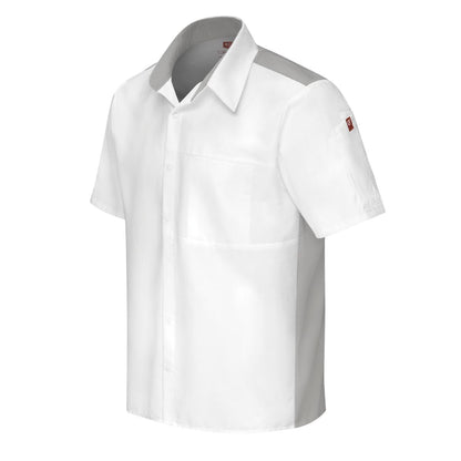 Red Kap Airflow Cook Shirt with OilBlok