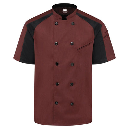 Red Kap Airflow Raglan Chef Coat with OilBlok