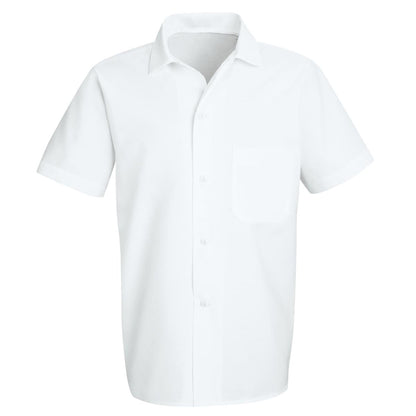 Red Kap Button-Front Cook Shirt