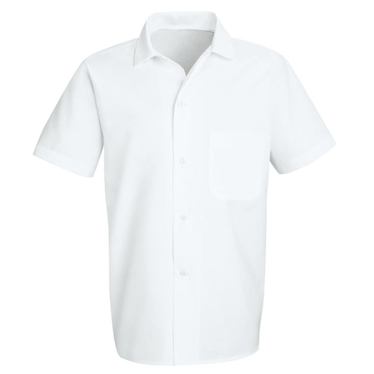 Red Kap Button-Front Cook Shirt