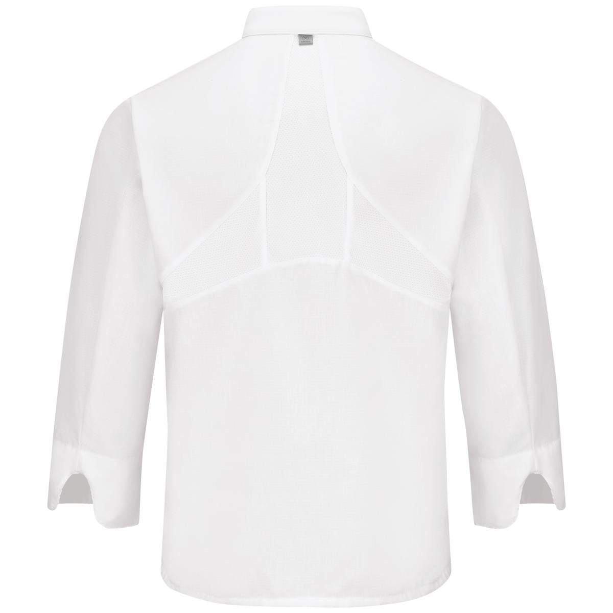 Red Kap Ten Knot Button Chef Coat with OilBlok + MIMIX®