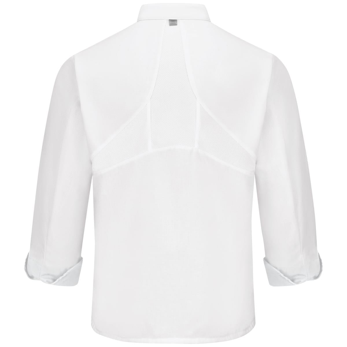Red Kap Ten Knot Button Chef Coat with OilBlok + MIMIX®