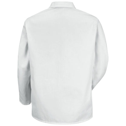 Red Kap Gripper-Front Short Butcher Coat with Pockets