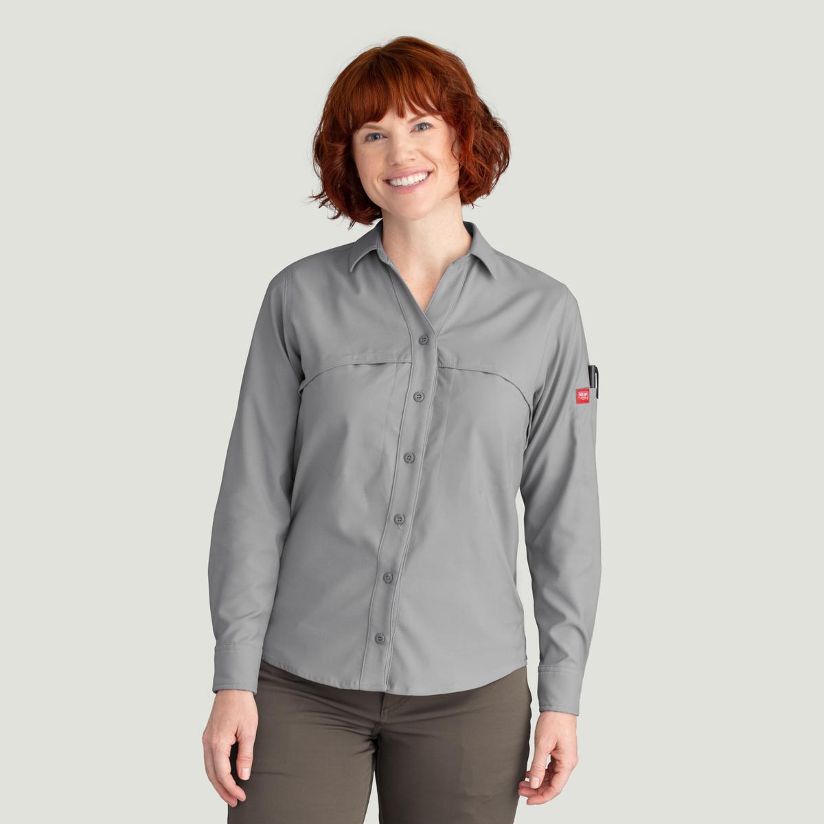 Red Kap Cooling Long Sleeve Work Shirt