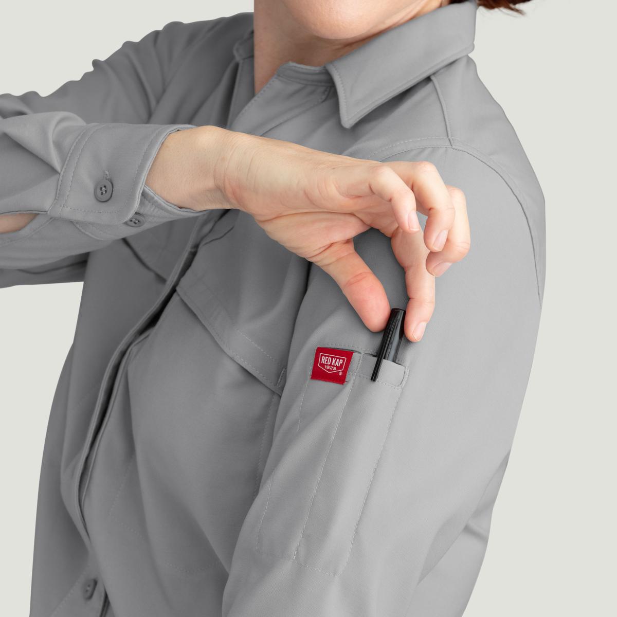 Red Kap Cooling Long Sleeve Work Shirt