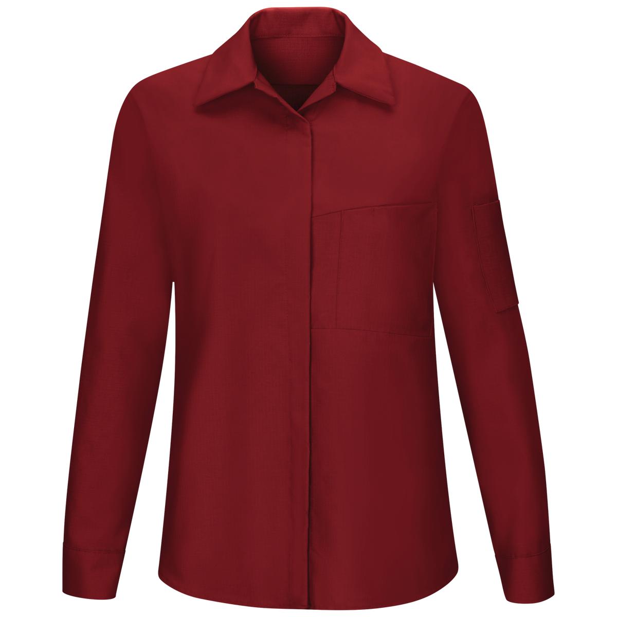 Red Kap Long Sleeve Performance Plus Shop Shirt