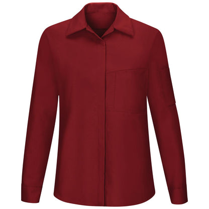 Red Kap Long Sleeve Performance Plus Shop Shirt