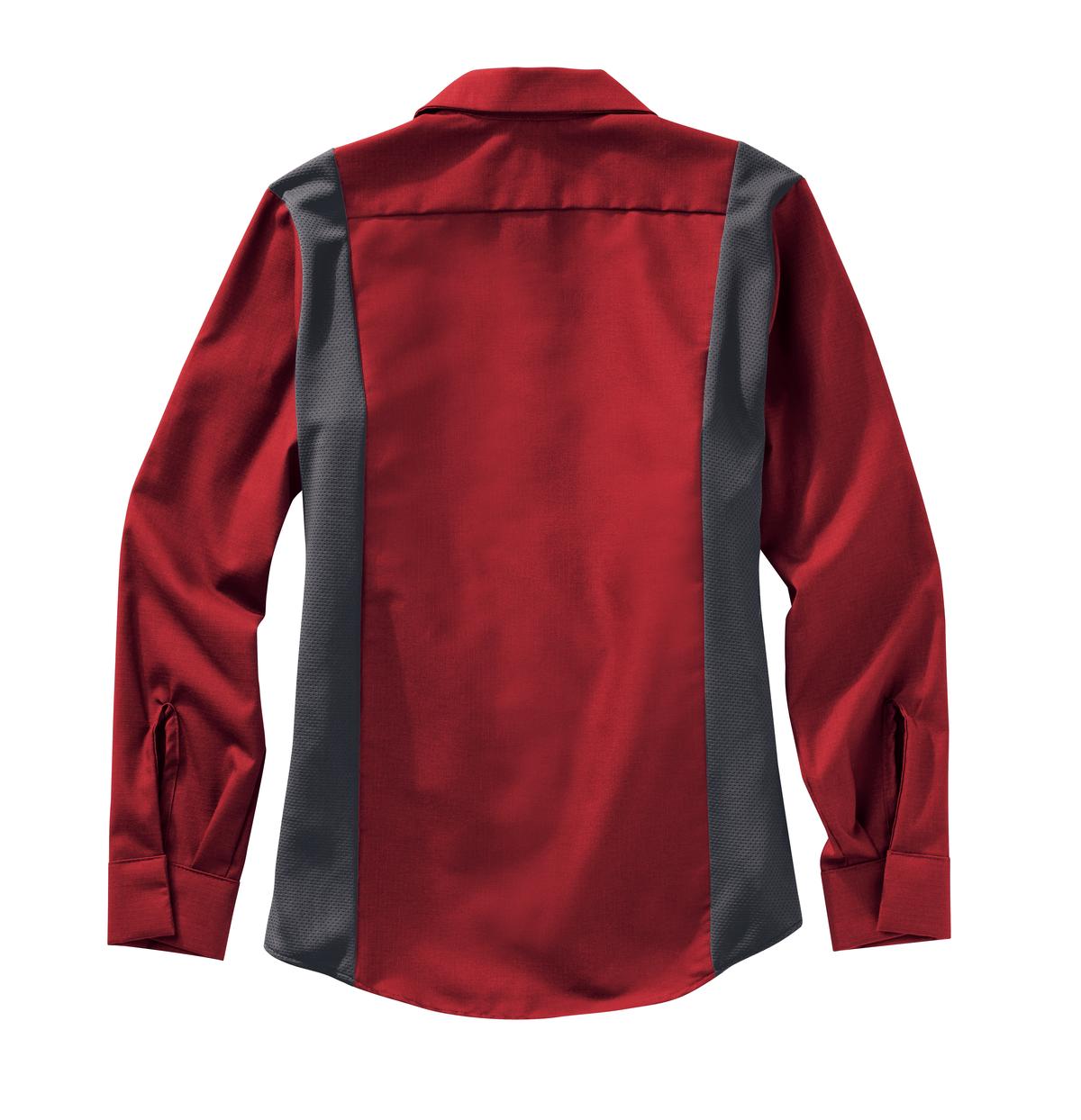 Red Kap Long Sleeve Performance Plus Shop Shirt