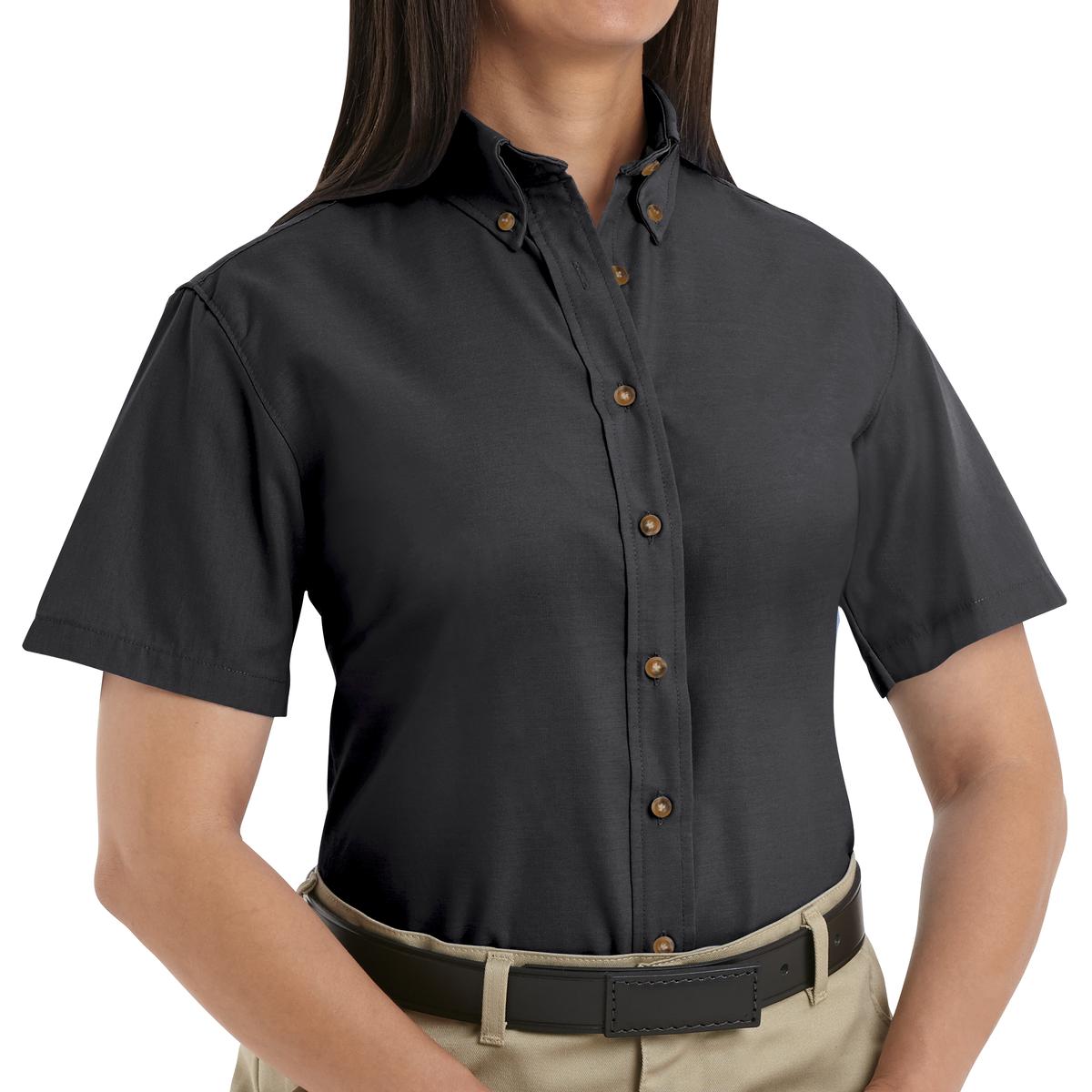 Red Kap Short Sleeve Poplin Dress Shirt