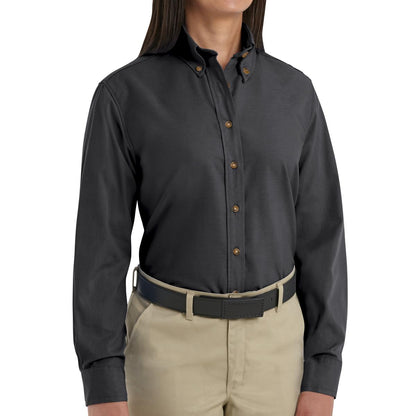 Red Kap Long Sleeve Poplin Dress Shirt