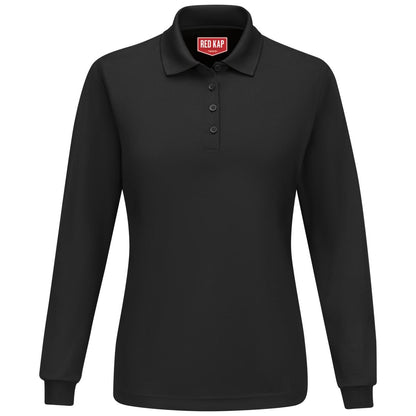Red Kap Women's Long Sleeve Performance Knit® Polo