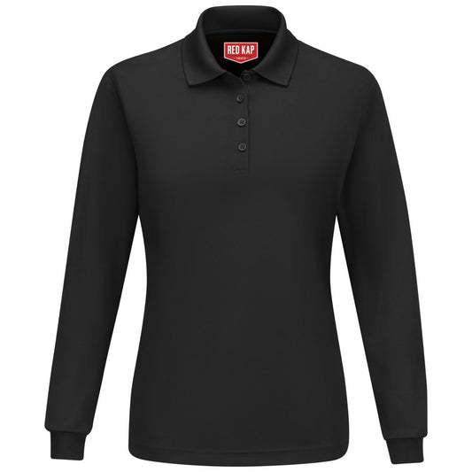 Red Kap Women's Long Sleeve Performance Knit® Polo