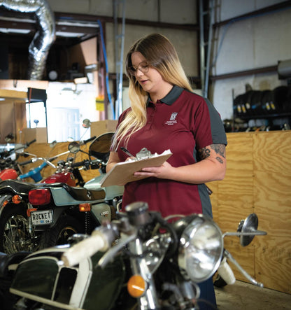 Red Kap Short Sleeve Performance Knit® Two-Tone Polo
