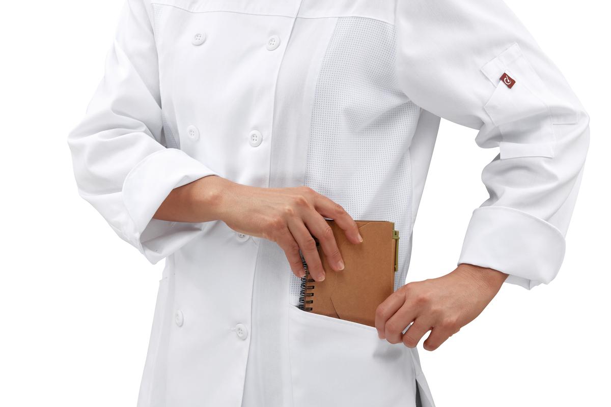Red Kap Deluxe Airflow Chef Coat