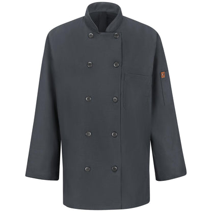 Red Kap Chef Coat with OilBlok + MIMIX®