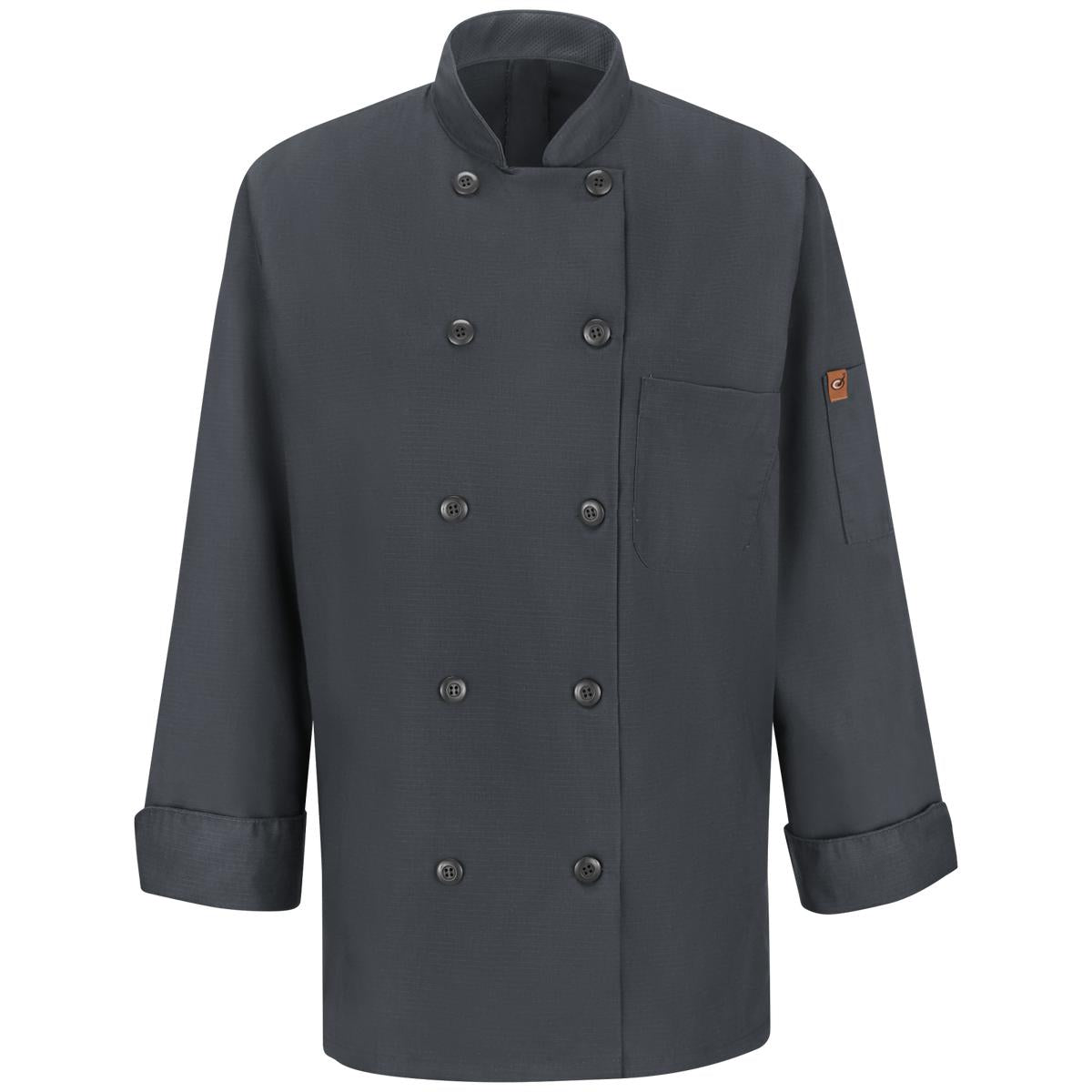 Red Kap Chef Coat with OilBlok + MIMIX®