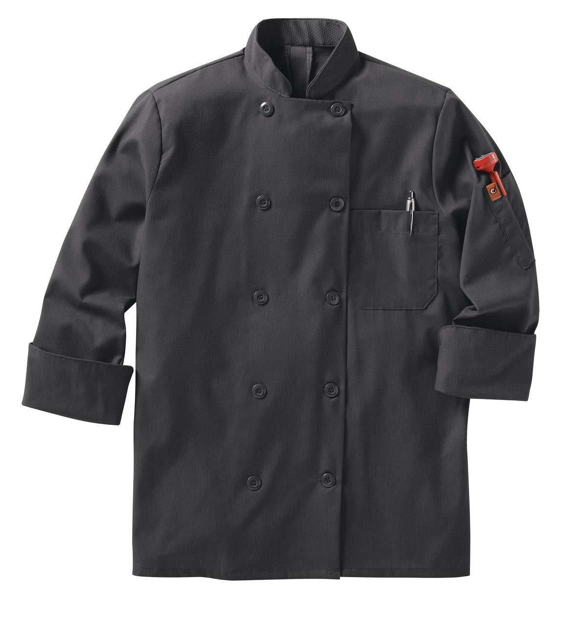 Red Kap Chef Coat with OilBlok + MIMIX®