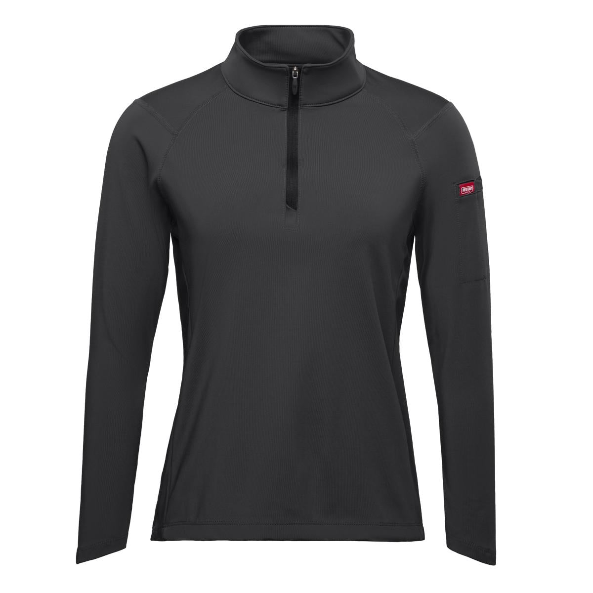 Red Kap Performance Quarter Zip Cadet Collar Pullover