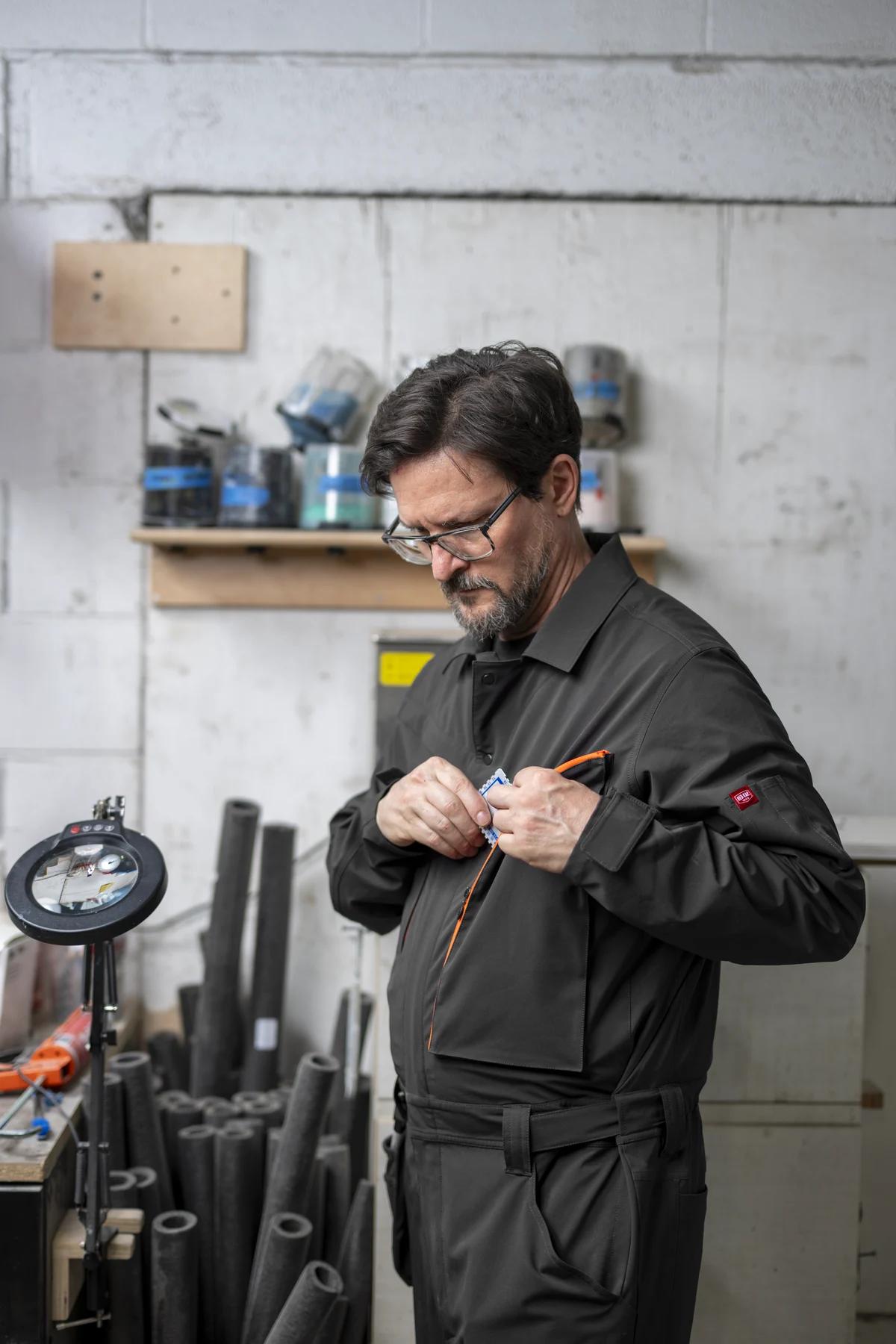 Red Kap Flex Lightweight Coverall with ToolShift Pocket