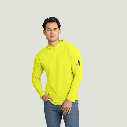 Red Kap Enhanced Visibility Sun Protection Pullover Hoodie