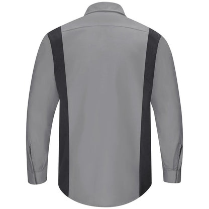 Red Kap Long Sleeve Performance Shop Shirt with OilBlok