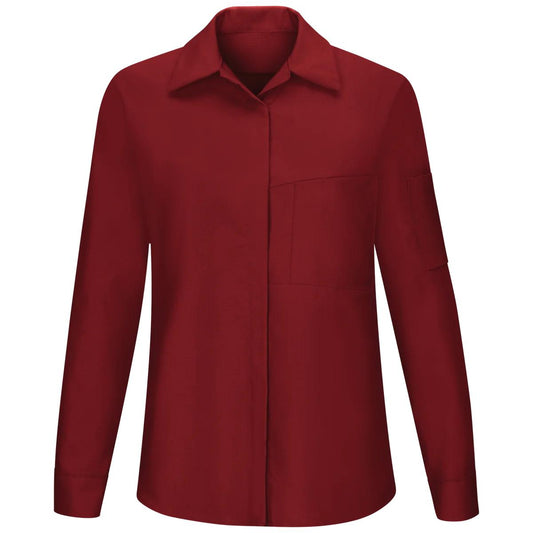Red Kap Long Sleeve Performance Plus Shop Shirt