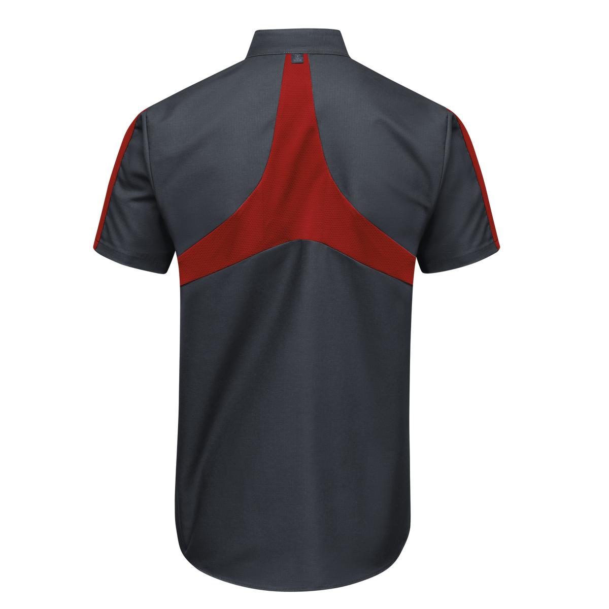 Red Kap Two-Tone Short Sleeve Work Shirt