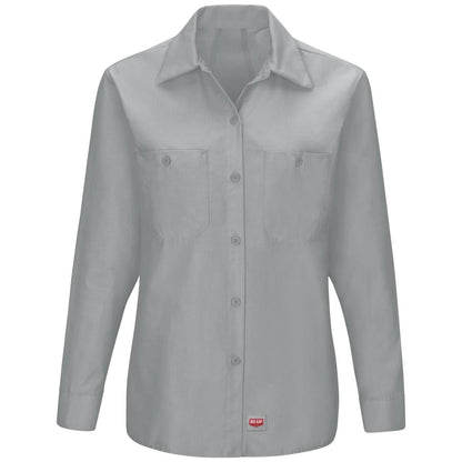 Red Kap Long Sleeve Work Shirt with MIMIX®