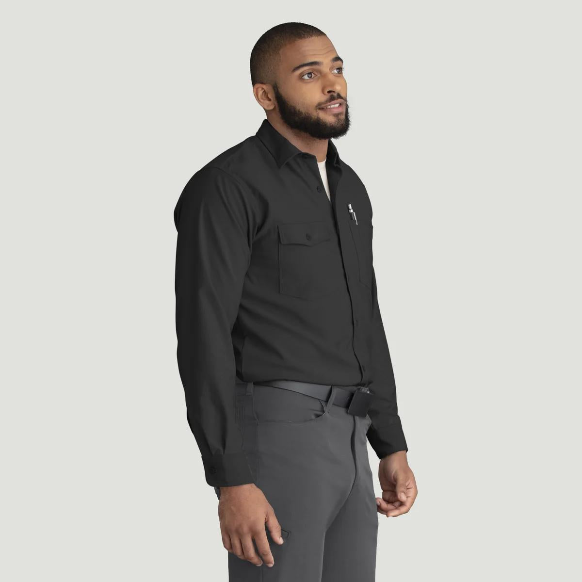 Red Kap Cooling Long Sleeve Work Shirt