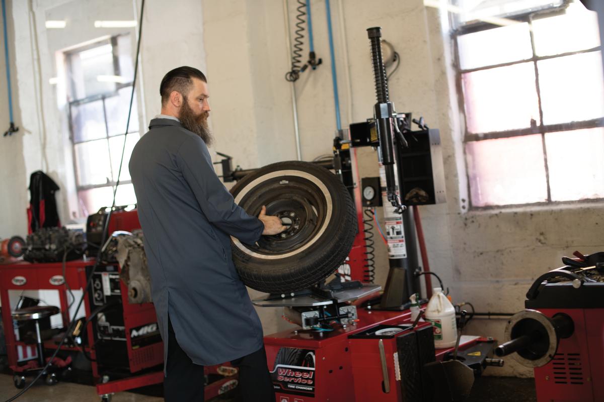 Red Kap Shop Coat for Mechanics