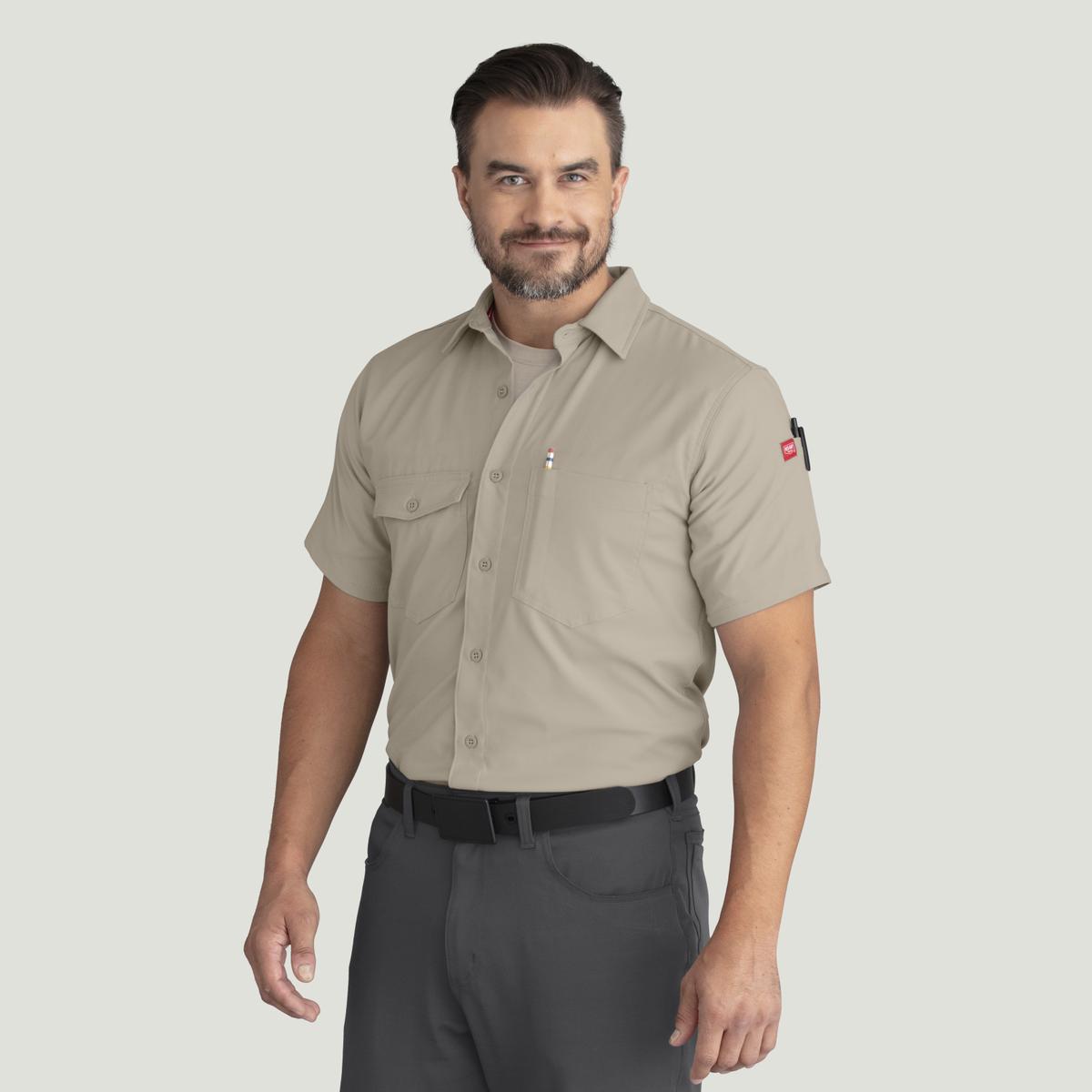 Red Kap Cooling Short Sleeve Work Shirt