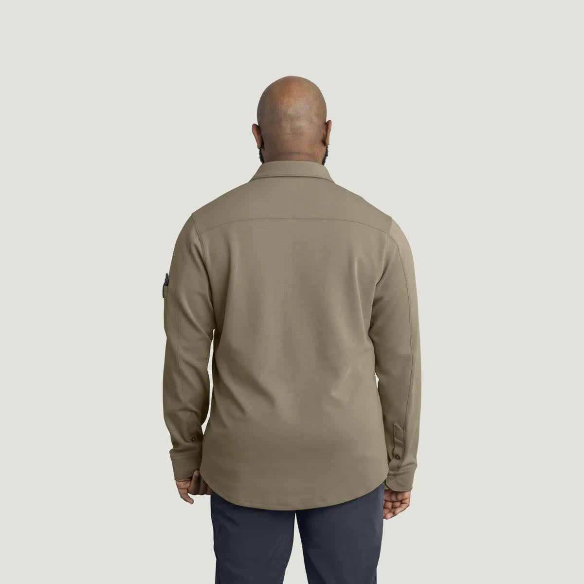 Red Kap Snap Front Jersey Long Sleeve Work Shirt
