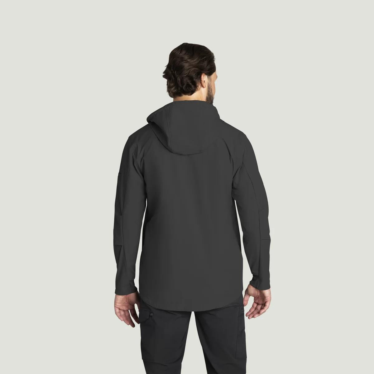 Red Kap Performance Hooded Windbreaker Jacket with ToolShift Pocket