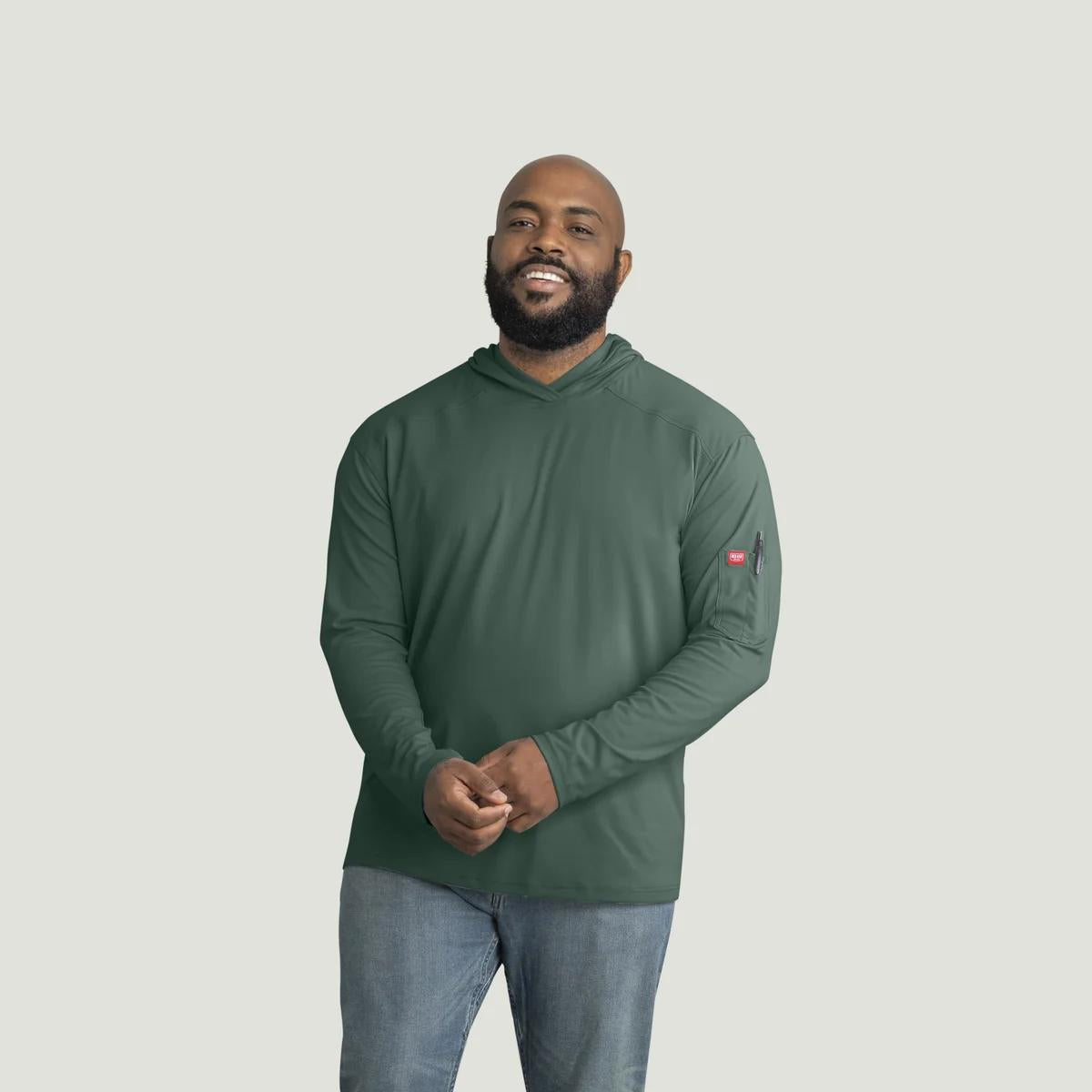 Red Kap Sun Protection Pullover Hoodie