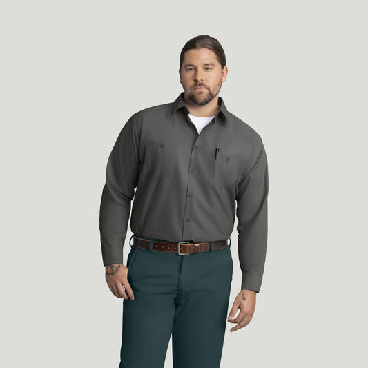 Red Kap Long Sleeve Work Shirt